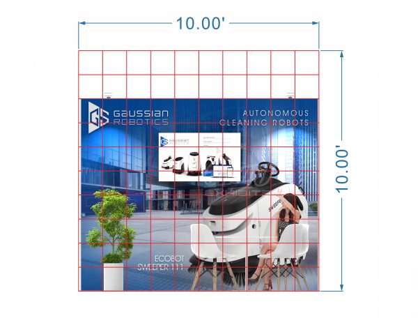 RLU1010-50 - 10'x30' Booth Rental