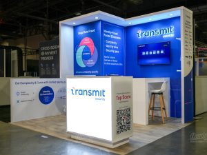 Transmit Security booth at Money20/20, 2024