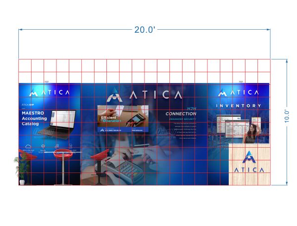 GRF1020-50 - 10'x20' Booth Rental