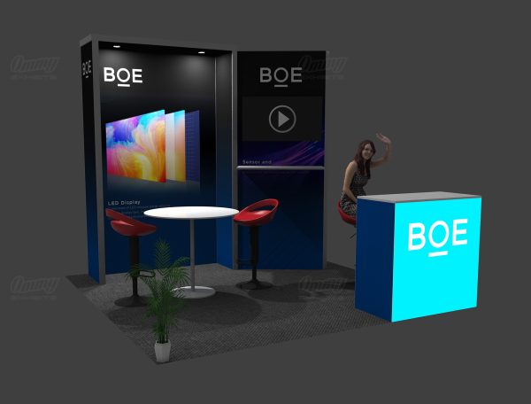 RLU1010-21 - 10'x10' Booth Rental