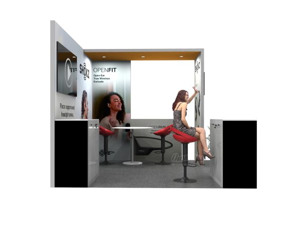 RLU1010-24 - 10'x10' Booth Rental