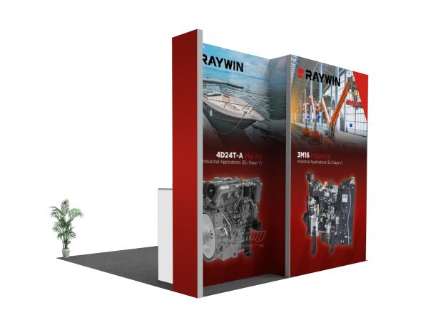 RLU1010-49 - 10'x10' Booth Rental