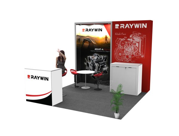 RLU1010-49 - 10'x10' Booth Rental