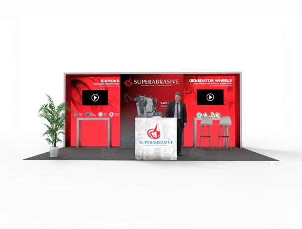 RLU1020-77 - 10'x20' Booth Rental