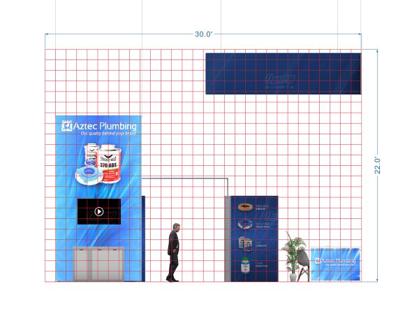 RLU2030-32 - 20'x30' Booth Rental