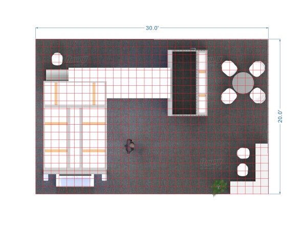 RLU2030-32 - 20'x30' Booth Rental