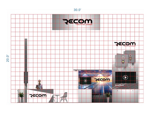 RLU2030-30 - 20'x30' Booth Rental