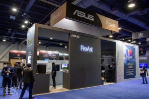 ASUS 20'x40' NAB booth 2025