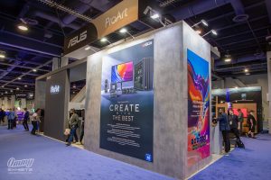 ASUS 20'x40' NAB booth 2025