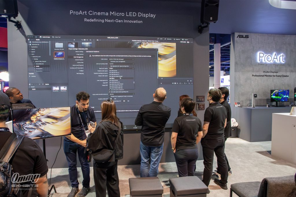 ASUS 20'x40' NAB booth 2025