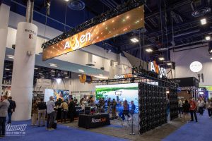 Absen 50'x40' NAB booth