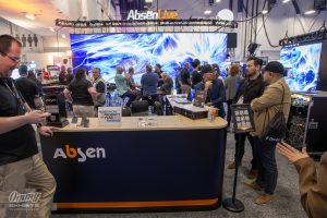 Absen 50'x40' NAB booth