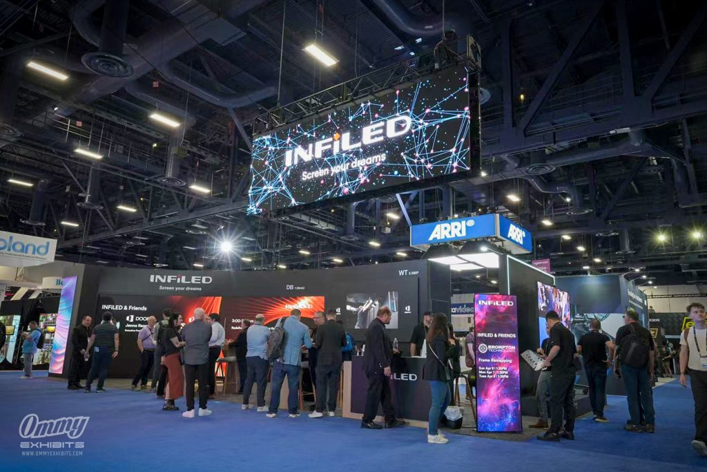 INFiLED 20'x50' NAB booth