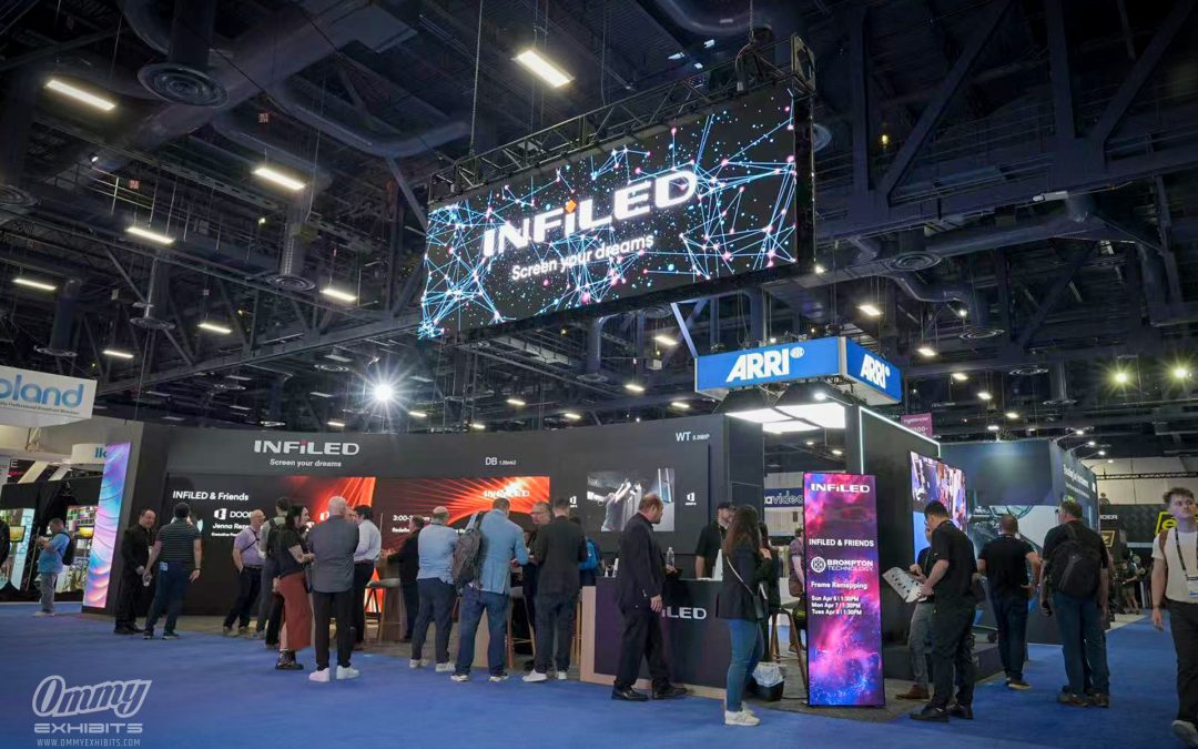 Vibrant Innovation: InfiLED’s Spectacular Display Technology Steals the Show at NAB 2025