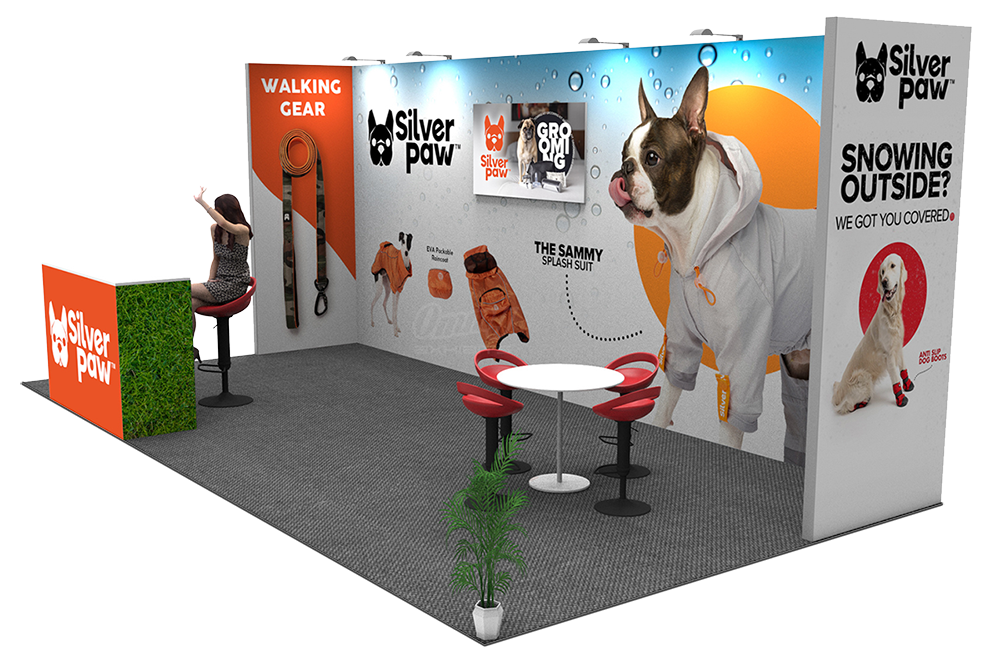 Modular rental booths Las Vegas