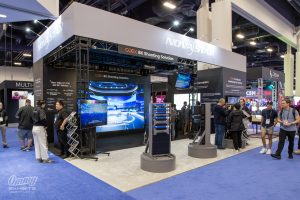 Novastar 40' x 40' NAB booth