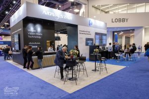 Novastar 40' x 40' NAB booth