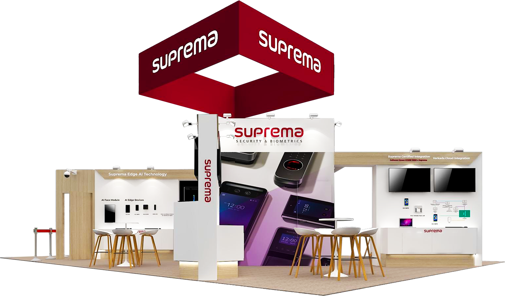 Suprema AI ISCWest 40' x 30' Booth
