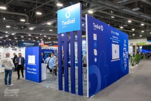 Tedial 20'x20' NAB booth