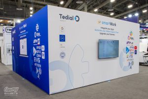 Tedial 20'x20' NAB booth