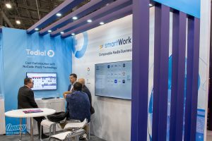 Tedial 20'x20' NAB booth