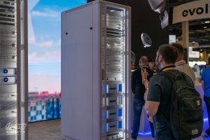 Ubiquiti 60'x40' ISCWest booth