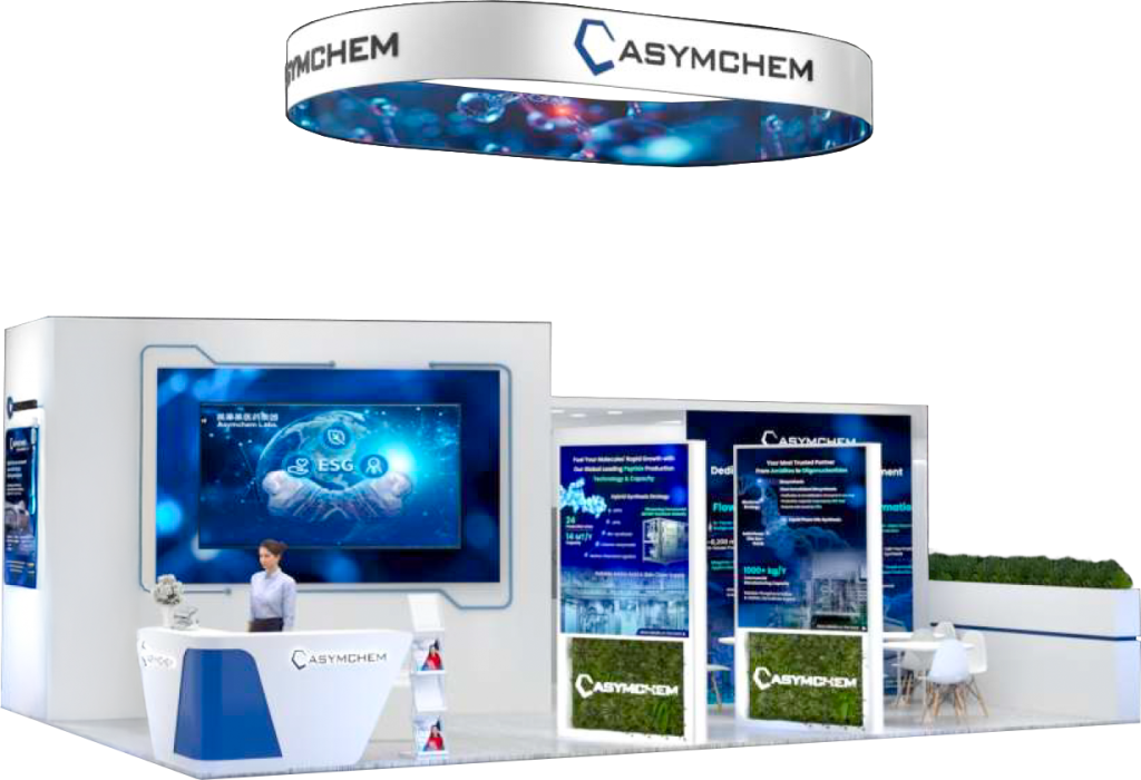 Asymchem 20x30 CPHI booth render