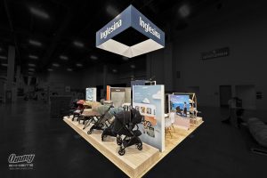 INGLESINA 20x20 ABC kids expo booth