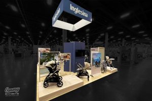INGLESINA 20x20 ABC kids expo booth