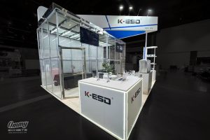 K-ESD 20x20 Display Week Booth