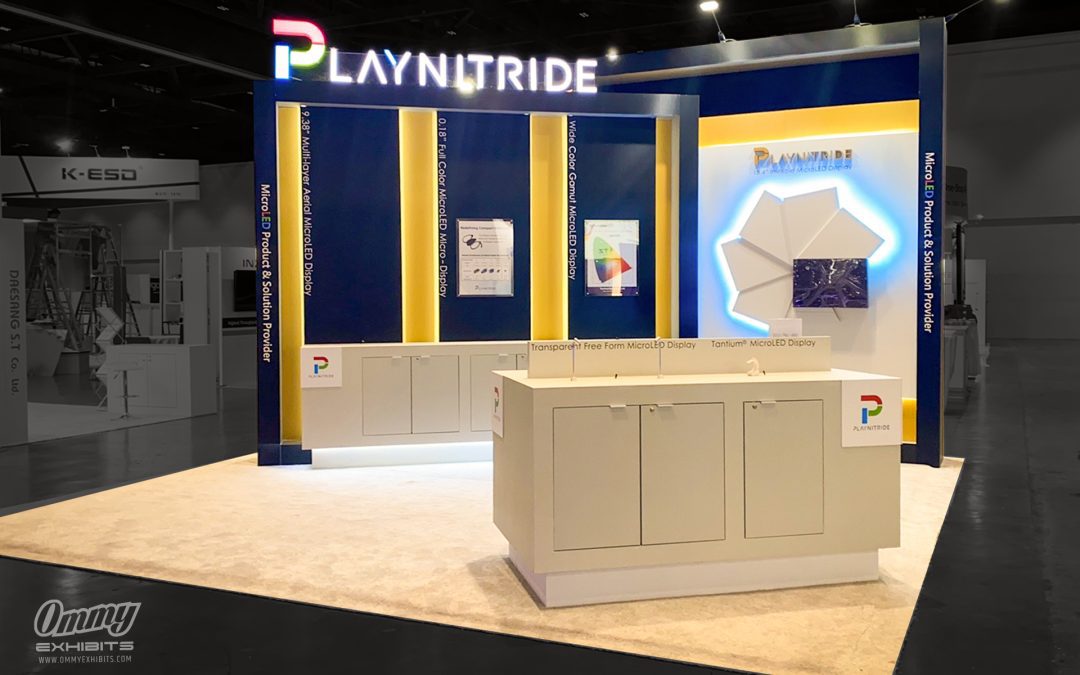 PlayNitride: Crafting a Standout Display Week Booth Design
