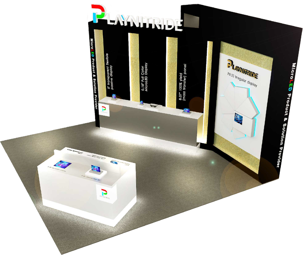 PlayNitride Display Week Booth Render