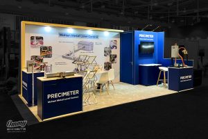 Precimeter 10x20 Aluminum USA Booth