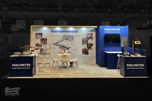 Precimeter 10x20 Aluminum USA Booth