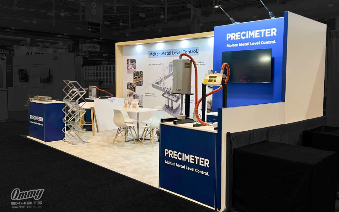 Precimeter: Elevate Your Brand with a Custom Aluminum USA Booth Design