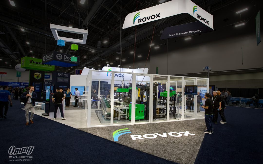 Industrial Booth Design: Showcasing ROVOX Innovation at WasteExpo 2025