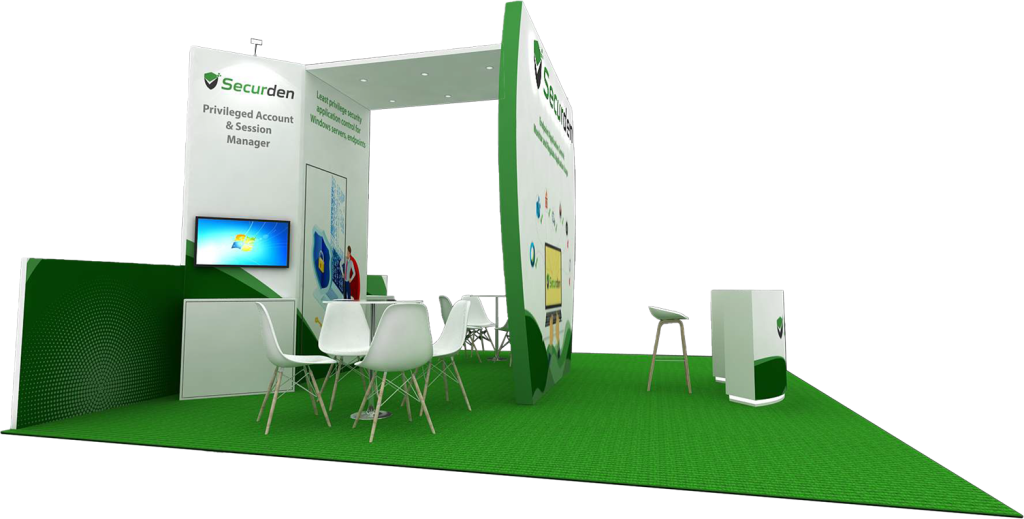 Securden 20'x20' RSA Conference Booth