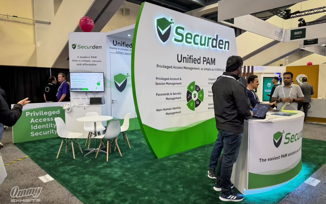 Securden’s Custom Booth Design Makes Impact at RSA Conference