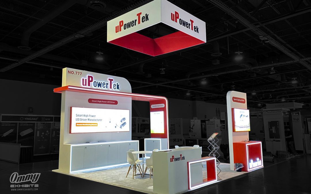 Revolutionary LightFair Booth Design: How Ommy Exhibits Transformed UpowerTek’s Presence