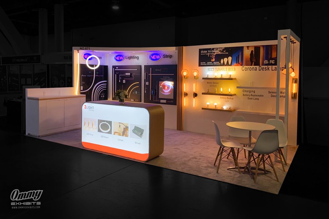 Zlight 10x20 LightFair Booth