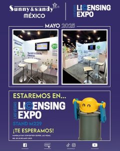 Sunny & Sandy Licensing Expo Graphic