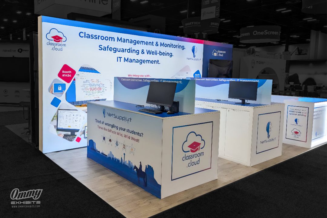 NetSupport 10x20 ISTE Live booth