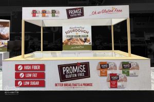 Promise Gluten Free 10x40 IDDBA Booth