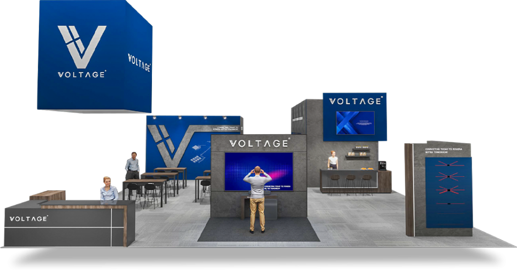 VOLTAGE RE plus booth design