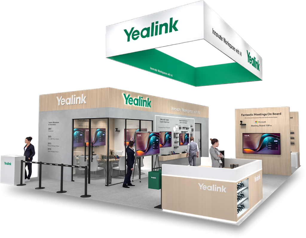 Yealink InfoComm booth