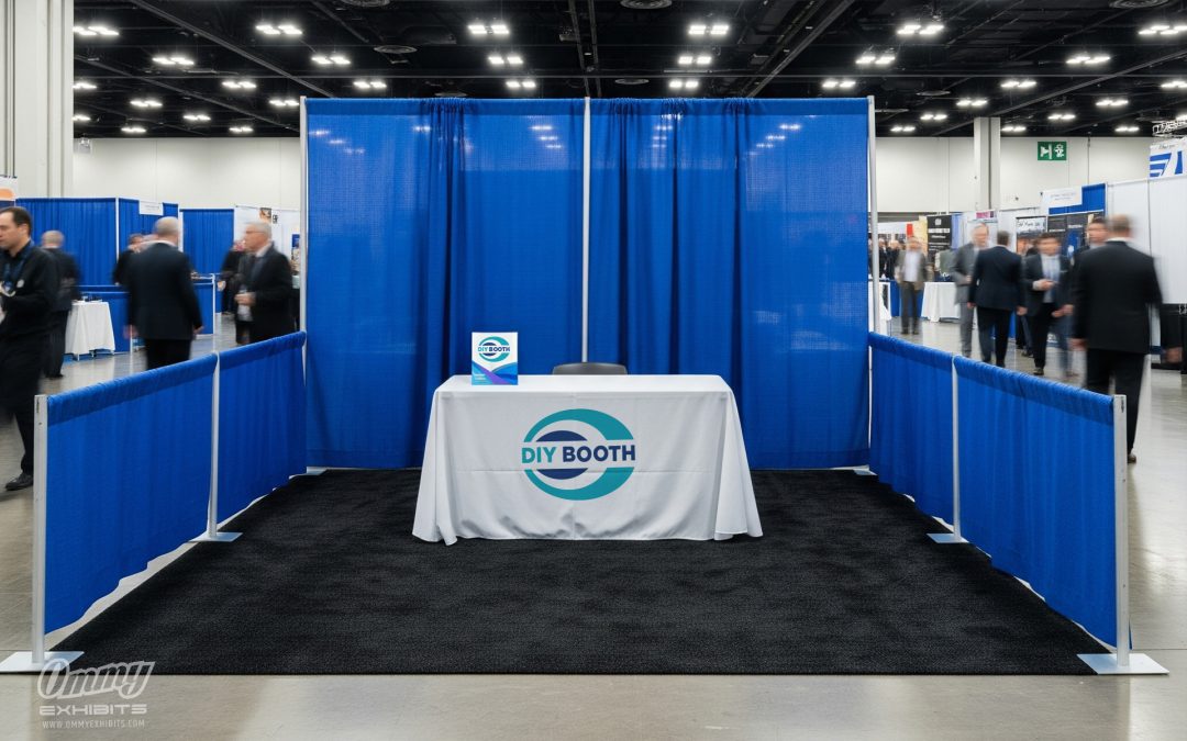 Why Your DIY Trade Show Booth Isn’t Cutting It (And How Ommy Exhibits Can Help)