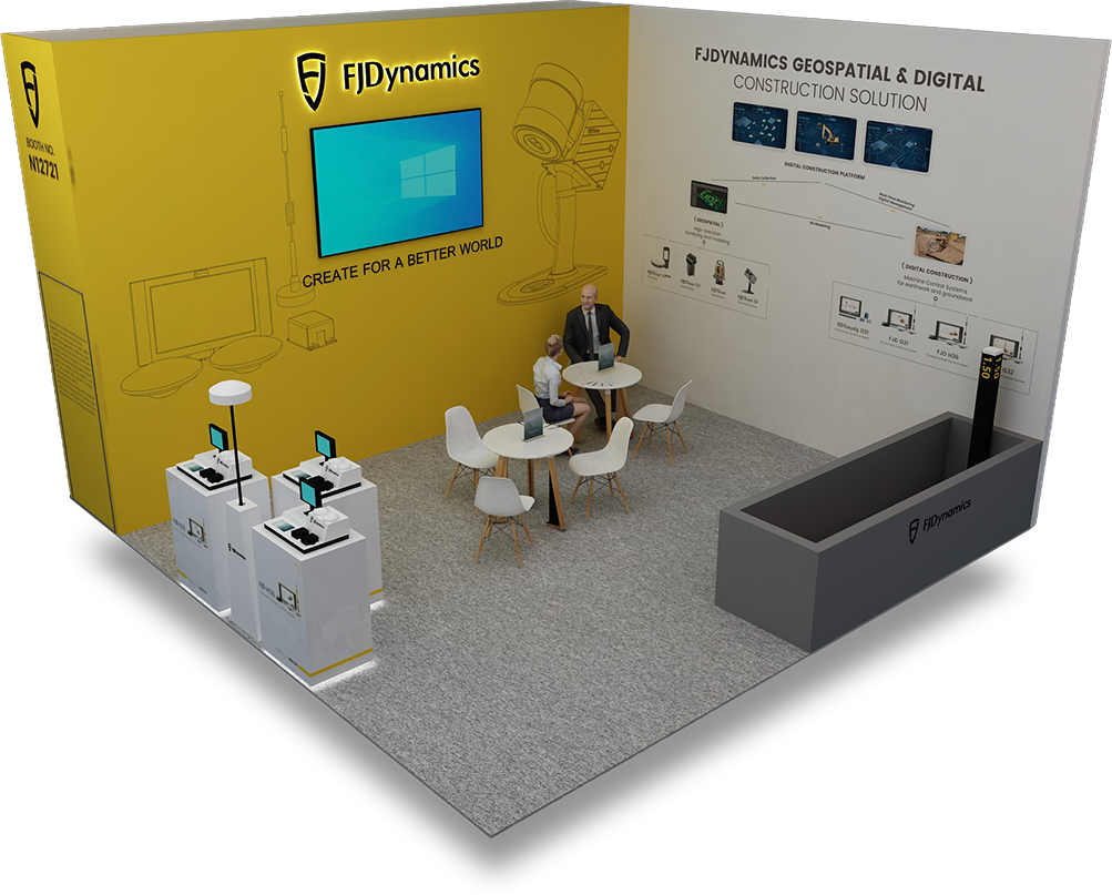 FJDynamics 20x20 CON/AGG Booth