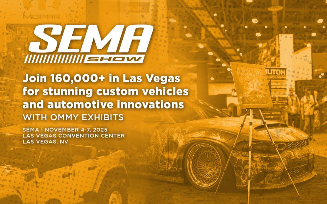 SEMA Show 2025: Amplify Your Brand with an Ommy Exhibits Custom Booth