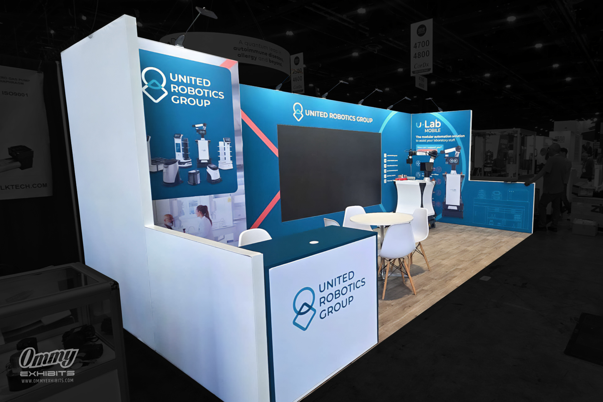 United Robotics Group 10x20 ADLM booth