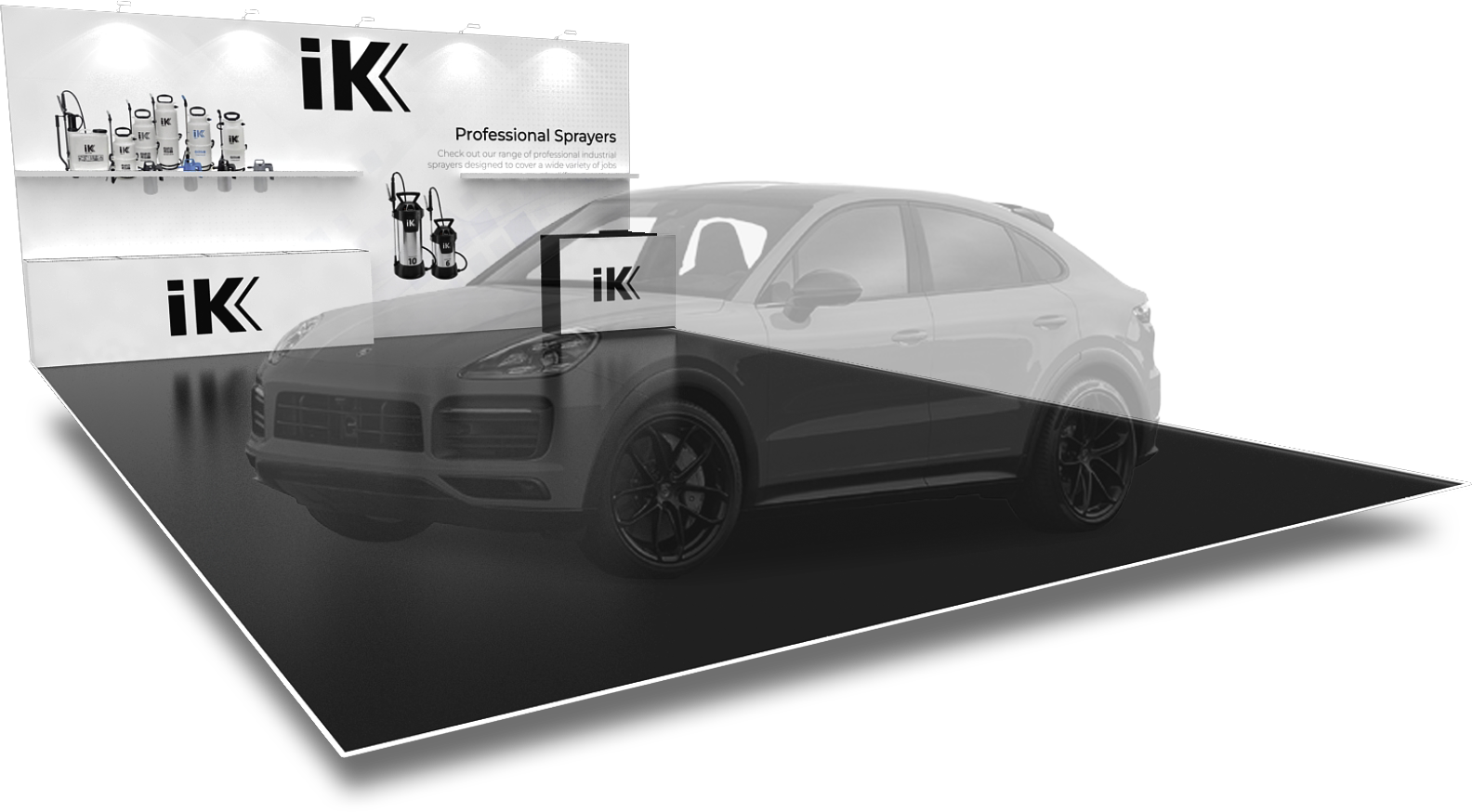 IK Professional Sprayers SEMA booth